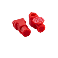 Cerradura Metálica Antirrobo para Estantes, Mini Candado Rojo, Resistente y Confiable, Cerradura de Seguridad ABS Antirrobo para Centros Comerciales