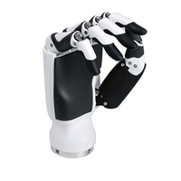 Main humanoïde à cinq doigts, dextére, 3 kg de force de préhension, main bionique intégrée avec capteur de force, main robotique pour la préhension, plug-in ROS