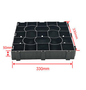 Système de renforcement du sol en nid d'abeille en HDPE Sunsbuild, drainage imperméable pour allée, patio, parking, jardin - Product Image 2
