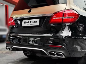 Kit carrosserie pour <span class=keywords><strong>Mercedes</strong></span> Benz <span class=keywords><strong>GLS</strong></span> X166 2015 2016 2017 <span class=keywords><strong>2018</strong></span> 2019 Année Facelift Modèle GLS63 AMG avec pare-chocs - Product Image 6