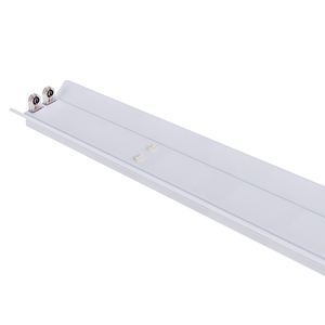 Trần treo trong nhà không thấm nước sắt phẳng phản xạ 4ft 5ft 220V 1x18W 20W 22W 30W T8 T5 ống đơn 4 chân <span class=keywords><strong>LED</strong></span> ánh sáng lịch thi đấu - Product Image 1