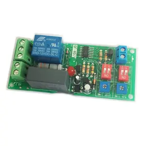 5V/12/24VDC 10A loop on-off relay module 0.2-1000 seconds double time adjustable can start and stop