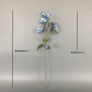 Flores Artificiales de Peonía de Seda, Alta Simulación, Decoración para Interiores, Accesorio para Bodas HDH-01 - Product Image 4