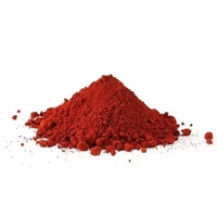 Poudre de colorant d'oxyde de fer synthétique pour matériaux de construction, béton, ciment, briques, revêtement de chaussée, 25 kg/sac, rouge