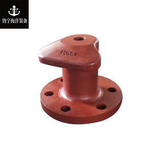 Pilón de amarre marino de hierro fundido Chock de 450Kn para amarre de barcos - Product Image 2