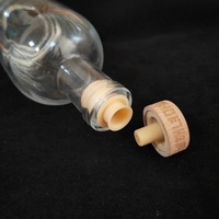 Bouchon en polymère, bouchon de bouteille de vin en bois de hêtre massif, bouchon de bouteille de vin, bouchon en bois pour bouteille de vin