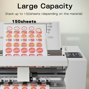 Machine de découpe d'étiquettes et d'emballages avec caméra de registration, largeur de support A3+, pour la fabrication d'autocollants et de boîtes cadeaux - Product Image 6