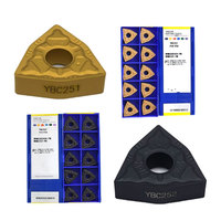 Plaquettes de tournage en carbure de tungstène MWLNR pour outils de coupe CNC, inserts de tournage pour acier dur WNMG 080404 080408