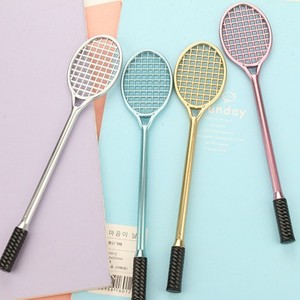 ที่ใส่ปากการูปไม้แบดมินตัน สีโรสโกลด์ สีทอง สีเงิน สีฟ้า พลาสติก เครื่องเขียน อุปกรณ์สำนักงาน ใช้ทั่วไป - Product Image 4