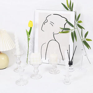 Chandelier en verre européen 10,3 cm, design conique, résistant à la chaleur, décoration d'intérieur, cadeau - Product Image 2