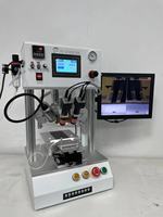 Mesin Bonding Mini untuk Perbaikan Layar LCD iPhone yang Rusak, Peralatan Perbaikan Kabel Fleksibel Tab LCD ACF dengan Komponen Inti PLC