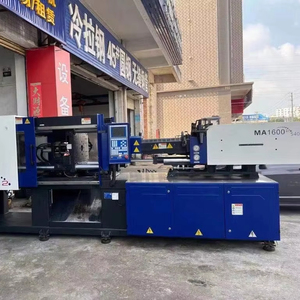 เครื่องฉีดขึ้นรูปพลาสติกขนาด160ตันควบคุมการส่ง PLC มือสองจาก haitian - Product Image 1