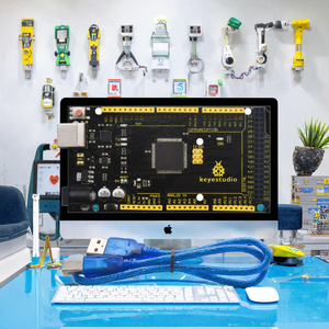 Keyestudio DIY Elektronische <span class=keywords><strong>MEGA</strong></span> Ontwikkelbord <span class=keywords><strong>2560</strong></span> R3 CP2102 ATMEGA2560-16AU Compatibel met <span class=keywords><strong>Mega</strong></span> <span class=keywords><strong>2560</strong></span> Model KS0498 - Product Image 3