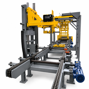 Machine de cerclage automatique à convoyeur pour opération continue, destinée au cerclage en bande de lingots de plomb pour l'emballage en vrac - Product Image 6