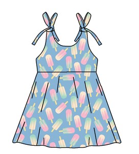 Robes d'été pour enfants Qingli OEM sans droits de douane, robes pour filles, <span class=keywords><strong>robe</strong></span> <span class=keywords><strong>rose</strong></span> à pois pour bébé fille - Product Image 6