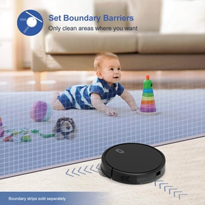 Robot de balayage intelligent fabriqué en Chine, robot de nettoyage automatique, <span class=keywords><strong>aspirateur</strong></span> robot, fonctionne avec Alexa et Google Assistant - Product Image 5