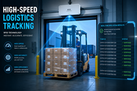 Lecteur RFID UHF industriel intégré Wi-Fi longue portée OEM, lecture de plusieurs étiquettes, SDK gratuit pour la gestion logistique d'entrepôt