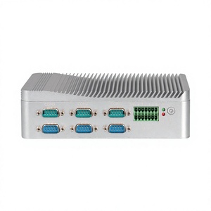 Computadora de Escritorio Industrial Económica, Intel I3 6167U I3 7100U N100 CPU, 2 LAN, <span class=keywords><strong>6</strong></span> <span class=keywords><strong>COM</strong></span>, RS232, RS485, Mini PC Sin Ventilador - Product Image 1