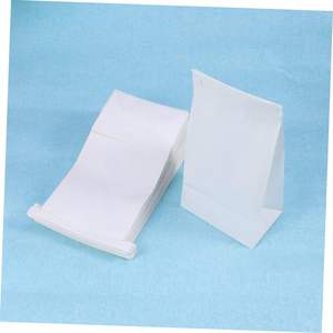 Набор красивых дорожных пакетов для тошноты, 30 шт., одноразовые, из пленки под кожу, термосвариваемые, для мальчиков и девочек, беременных женщин, белые - Product Image 4