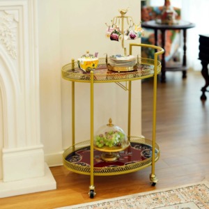 <span class=keywords><strong>Table</strong></span> <span class=keywords><strong>console</strong></span> mobile de livraison de fruits en <span class=keywords><strong>fer</strong></span> <span class=keywords><strong>forgé</strong></span> pour la maison et le salon face en <span class=keywords><strong>verre</strong></span> - Product Image 6