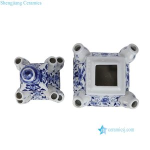 ¡Venta al por mayor! Pagoda de tulipiere de porcelana hermosa, para decoración del hogar, hotel, templo o centro de mesa de eventos, venta al por mayor de La RZSI69-A-B-C - Product Image 5