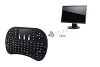 Rii i8 Mini 2.4G clavier sans fil pavé tactile couleur rétroéclairé souris Air rétroéclairé télécommande pour Android TV Box Smart TV PC