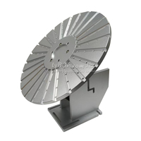 Machine de marquage laser utilisant une table de marquage de 320 mm de diamètre, table rotative D300, axe rotatif, roue ronde pour la gravure au stylo, marqueur