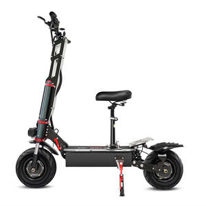 Tifgalop K8 Electric Scooter 3000W Dual Motor 65+ Miles Range 28 Mph <b>Top</b> Speed 550 Lbs <b>Load</b> Capacity Pedal Assist - Product Image 5
