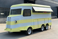 Remorque de restauration mobile en gros pour usine, avec équipement de cuisine complet, barbecue robuste pour les vendeurs ambulants de brochettes