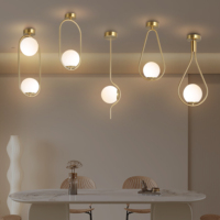 Lustre SkyCam de style traditionnel moderne E27 E26, lampe décorative, éclairage de plafond intérieur