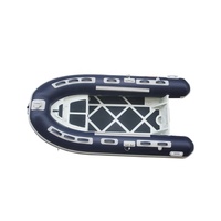 Bateau côtelé à fond dur gonflable semi-rigide de 300cm 10t pour la pêche avec plancher antidérapant EVA à vendre