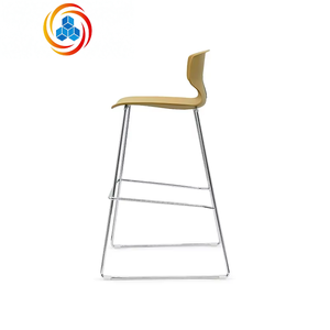 Taburetes de Bar Modernos, Coloridos, Duraderos, que Ahorran Espacio, de Plástico, Multiusos, para Cafeterías, Bares y Hogares - Product Image 3