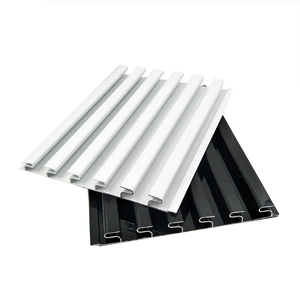 Chất lượng cao MDF rãnh bảng nhôm với 5 tấm rãnh hiển thị bền móc rãnh Board - Product Image 2