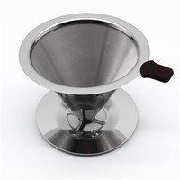 Filtre à café et à thé portable en acier inoxydable de qualité alimentaire, écologique, réutilisable, capacité 1000 ml, best-seller