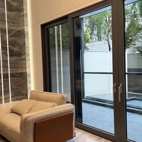 Ventanas Arqueadas y Elegantes de Vidrio Curvo de Aleación de Aluminio, Estilo Francés Retro, para Salas de Estar y Baños