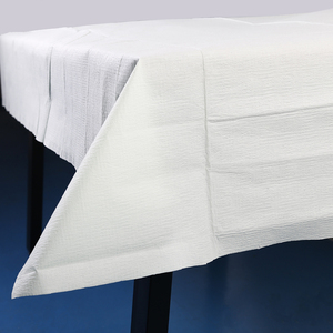 Factory Wholesale Disposable Biodegradable Printed <strong>Tablecloth</strong> White Tissue <strong>Paper</strong> for Weddings Nonwoven Technique - Product Image 4