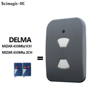 Control remoto para puerta de garaje DELMA, 100% MHz, 1CH, 2CH, 2 botones, 433MHz, abridor de puerta de código fijo, 433,92 MHz, - Product Image 2