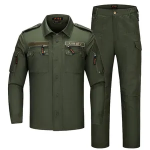 Tronyond Heren Camouflage Olijfgroene Gala Aanval Tactische Kleding F116 Uniform Tactische Combat Camo Pakken Sets Uniformen