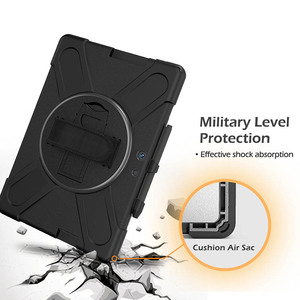 Đối Với <span class=keywords><strong>Microsoft</strong></span> Bề Mặt Pro X Dây Đeo Vai Và Tay Dây Đeo Trường Hợp Hậu Vệ Với 360 Xoay Chân Đế - Product Image 6