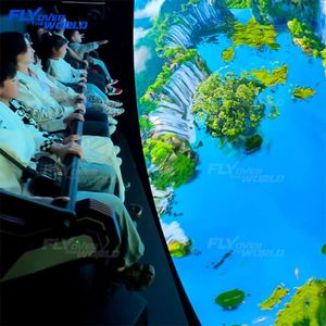 สวนสนุก VR เก้าอี้เคลื่อนไหวเสมือนจริง 7 มิติ โรงภาพยนตร์จำลองการบินพร้อมเสียงสมจริง - Product Image 5