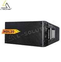 Système de haut-parleurs de réseau de ligne professionnel HDL20-a Hdl30 Active Dual 10 pouces Impédance Altavoces 8ohm