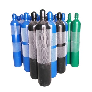 Bình khí y tế, thiết bị khí nén cao áp, thiết bị oxy chất lượng cao, tiêu chuẩn ISO9809-<span class=keywords><strong>3</strong></span>, bình khí oxy thép liền mạch 40L 6m3 - Product Image 1