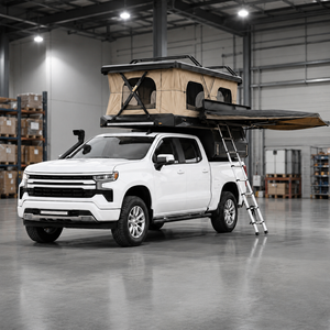 Mini-<span class=keywords><strong>caravane</strong></span> pliable et légère QC Overland 4x4, imperméable, pour toit de voiture, capacité 4 personnes, avec cuisinière et évier, pour tout-terrain australien - Product Image 1