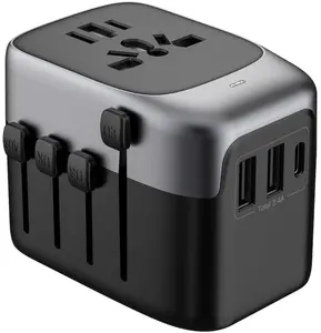 OULIYO elétrico multi soquete viagem plug adaptador melhor vendedor adaptador universal do curso