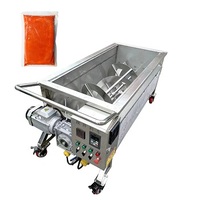 Oliegeleiding Verwarming Plakband Mengen Machine Pasta Mengen En Roosteren Machine Industriële Horizontale Lintmixer