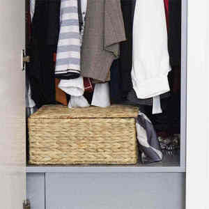 Best Choice Handwoven Water Hyacinth <b>Basket</b> for Stylish Storage Laundry Organization and Eco-Friendly Home Decor Made in Vietnam - Product Image 3