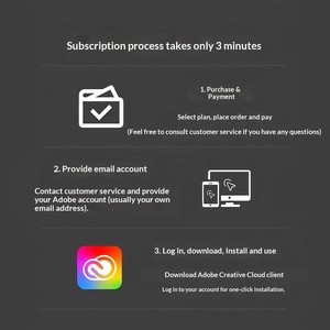 Suscripción de Activación de Software Original <span class=keywords><strong>Adobe</strong></span> All Apps Barrel 2025mac para Ps AI, Gráficos y Multimedia, Win/M4 - Product Image 5