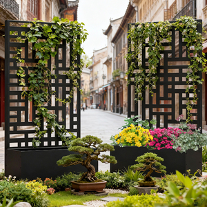 Wd Lớn Sang Trọng Mạ Kẽm Sắt Treo Dọc Vườn Trồng Box-Cổ Điển Bền Trong Nhà/Ngoài Trời Sàn Trồng Gói Mua Sắm - Product Image 3