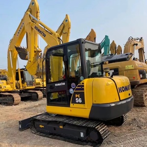 รถขุดขนาดเล็ก โคมัตสึ PC56 น้ำหนัก 5.6 ตัน มือสอง สภาพเหมือนใหม่ รถขุดตีนตะขาบ - Product Image 1