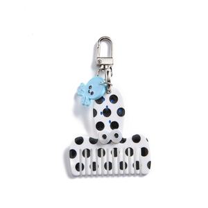 Wow Sheila Korea Women Baby <strong>Kids</strong> Small Portable Tortoiseshell Marble Acetic Mini Pendant Keychain Acetate Pocket <strong>Hair</strong> <strong>Combs</strong> - Product Image 6